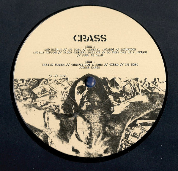Crass : Demo 1978  + Peel Sessions 1979 (LP,Album,Compilation)