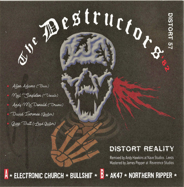Destructors : Electronic Church EP (7",EP,Remastered)