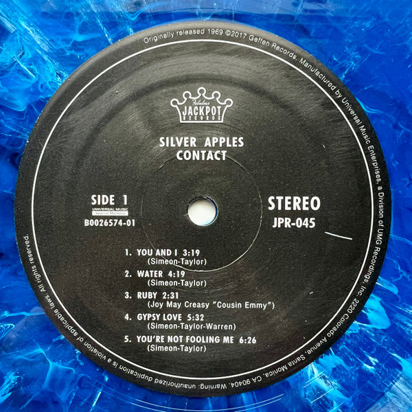 Silver Apples : Contact (LP,Album,Limited Edition,Reissue)