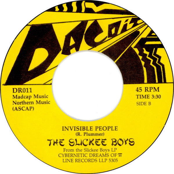 Slickee Boys, The : When I Go To The Beach / Invisible People  (7",Single,45 RPM)