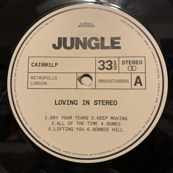Jungle (12) : Loving In Stereo (LP,Album)