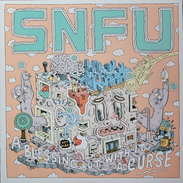 SNFU : A Blessing But With It A Curse (12",45 RPM,EP,Limited Edition,Mispress)