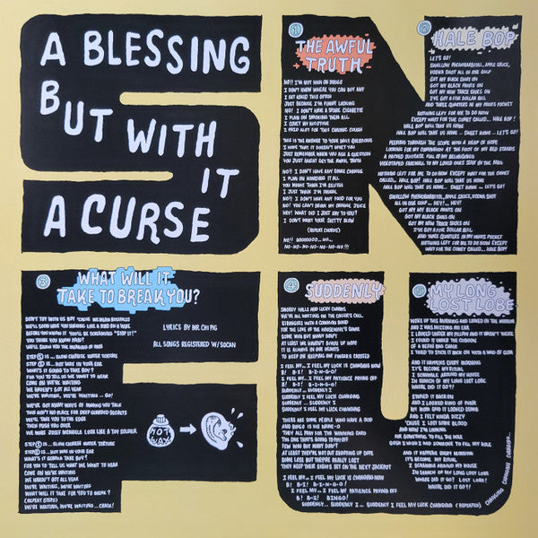 SNFU : A Blessing But With It A Curse (12",45 RPM,EP,Limited Edition,Mispress)
