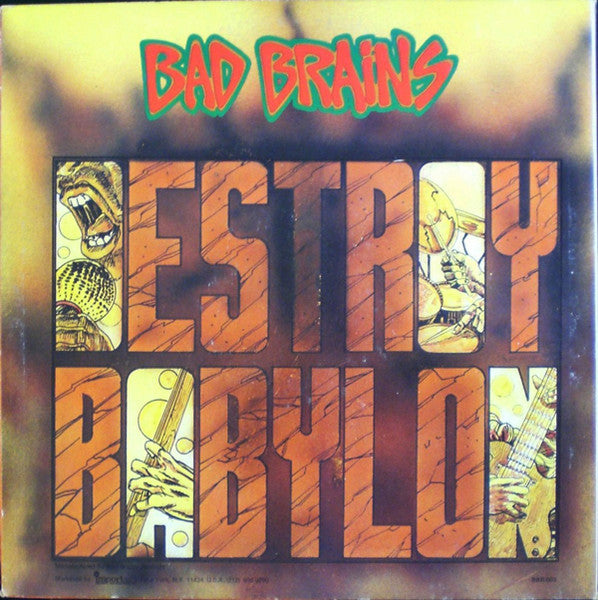 Bad Brains : I And I Survive (12",45 RPM,EP)