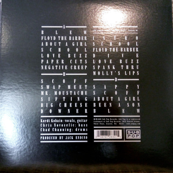 Nirvana : Bleach (LP,Album,Reissue,Remastered,Special Edition,Stereo)