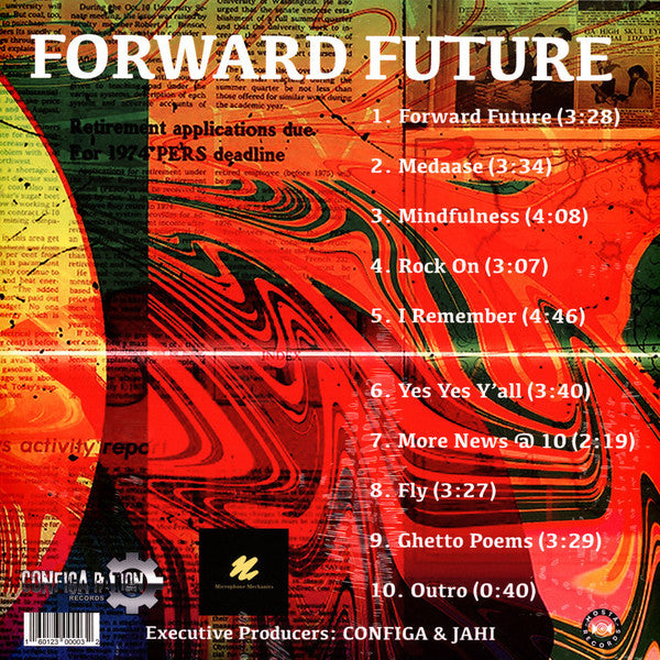 Jahi & Configa : Forward Future (LP, Gre)