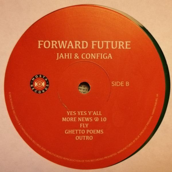 Jahi & Configa : Forward Future (LP, Gre)