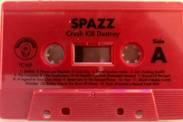 Spazz : Crush Kill Destroy (Album,Reissue)