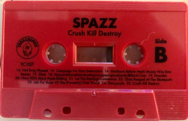 Spazz : Crush Kill Destroy (Album,Reissue)