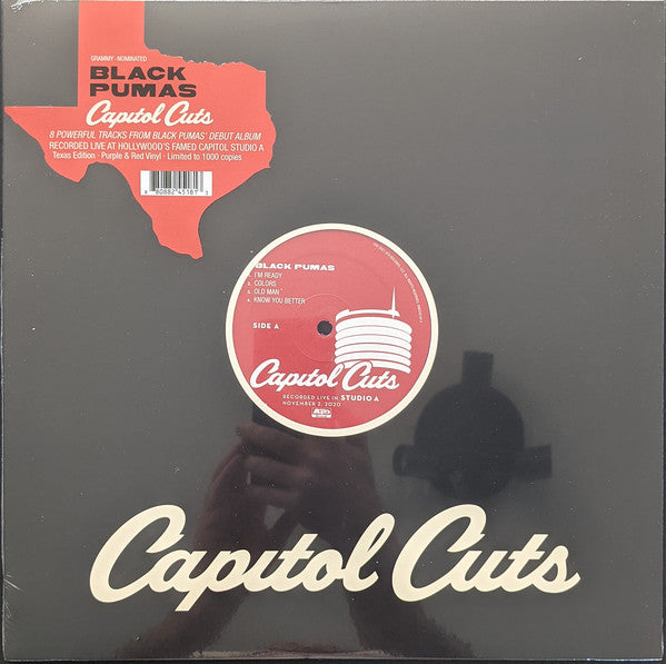 Black Pumas : Capitol Cuts (LP, Album, Ltd, Pur)