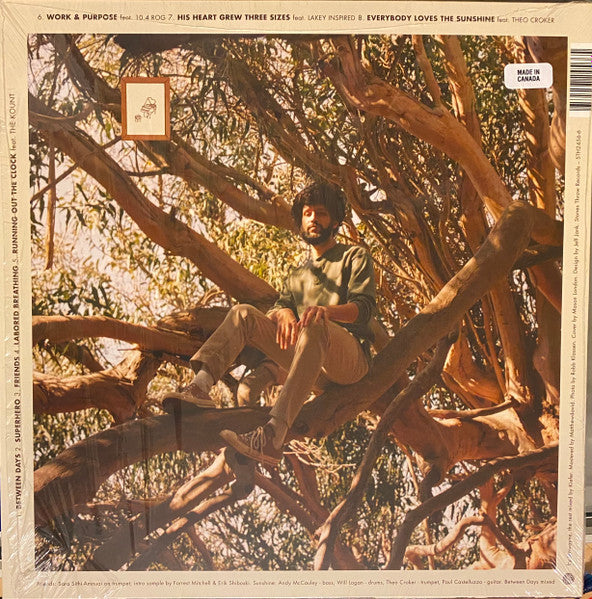 Kiefer Shackelford : Between Days (12", EP, Col)