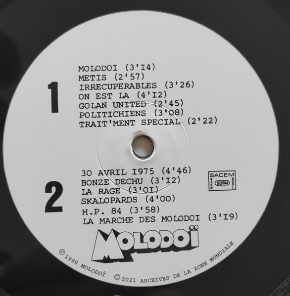 Molodoï : ... Irrécupérables (LP,Album,Reissue,Stereo)