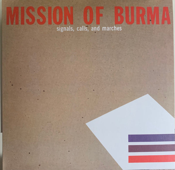 Mission Of Burma : Signals, Calls, And Marches (LP,EP,Reissue,Remastered,Stereo)