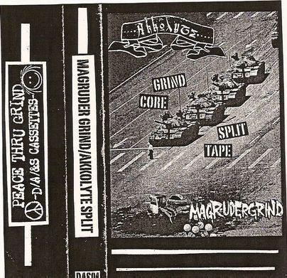 Magrudergrind / Akkolyte : Culture Of Violence/Inherant Death (Cass, S/Sided, Ltd)