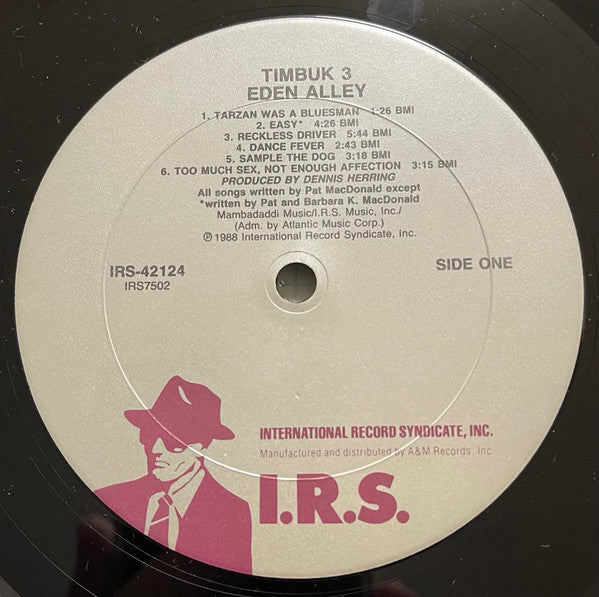 Timbuk 3 : Eden Alley (LP, Album)