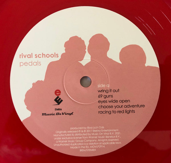 Rival Schools : Pedals (LP,Limited Edition,Numbered,Reissue)