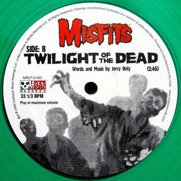 Misfits : Land Of The Dead (12",33 ⅓ RPM,Limited Edition,Repress)