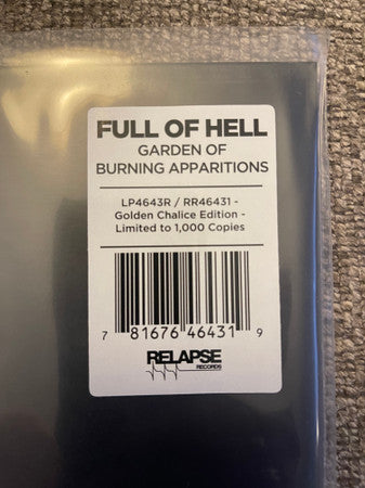 Full Of Hell : Garden Of Burning Apparitions (LP,Album,Limited Edition)
