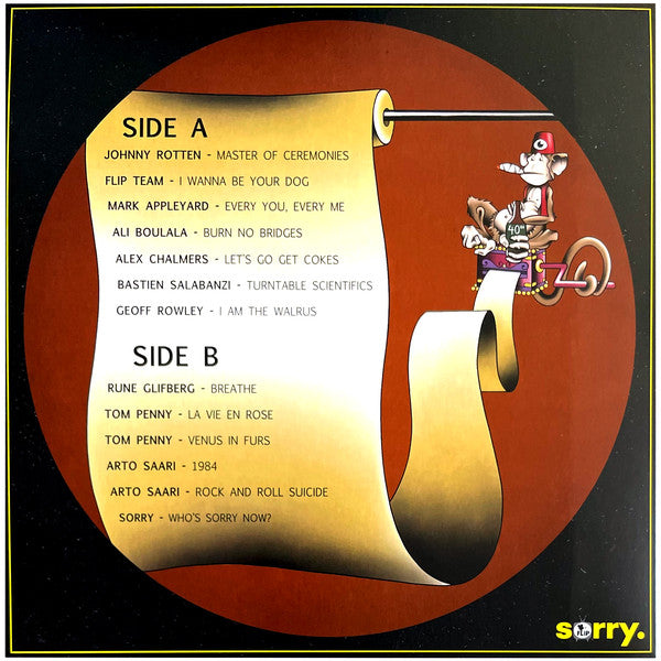 Various : Flip - Sorry (LP,Compilation,Unofficial Release)