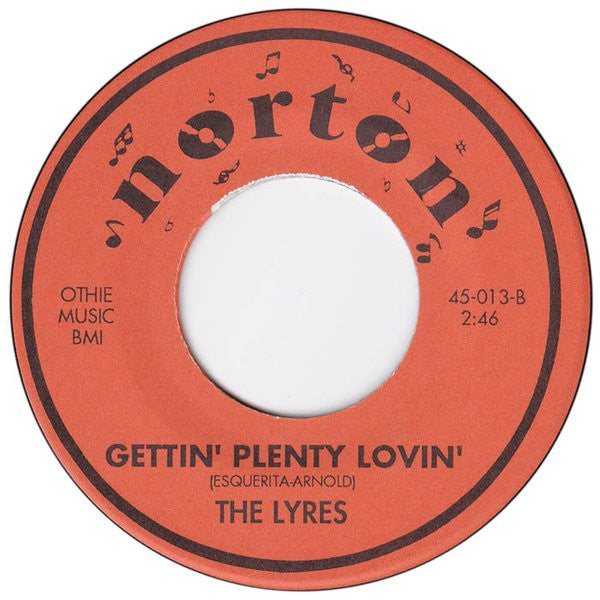 Lyres : Baby (I Still Need Your Lovin') (7",45 RPM,Single)