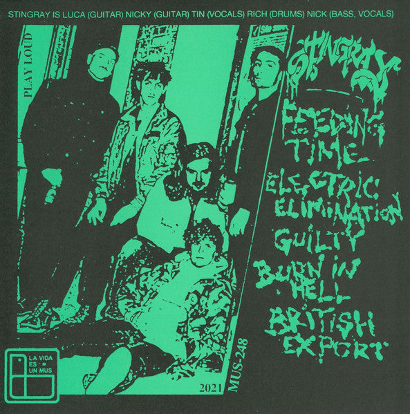 Stingray (32) : Feeding Time (7",33 ⅓ RPM,EP,Limited Edition)