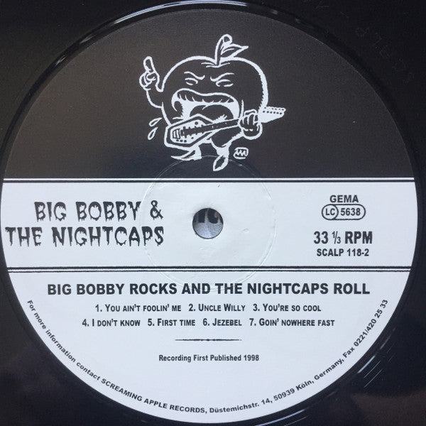 Big Bobby And The Nightcaps : Big Bobby Rocks & His Nightcaps Roll (LP,Album)