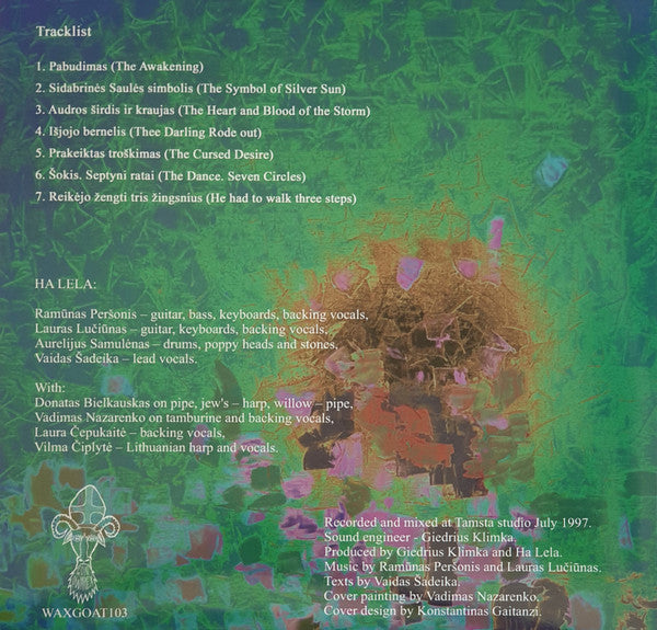 Ha Lela : Pabudimas (LP,Limited Edition,Reissue)
