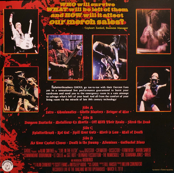 Ghoul (2) : Live In The Flesh (2xLP, Hig)