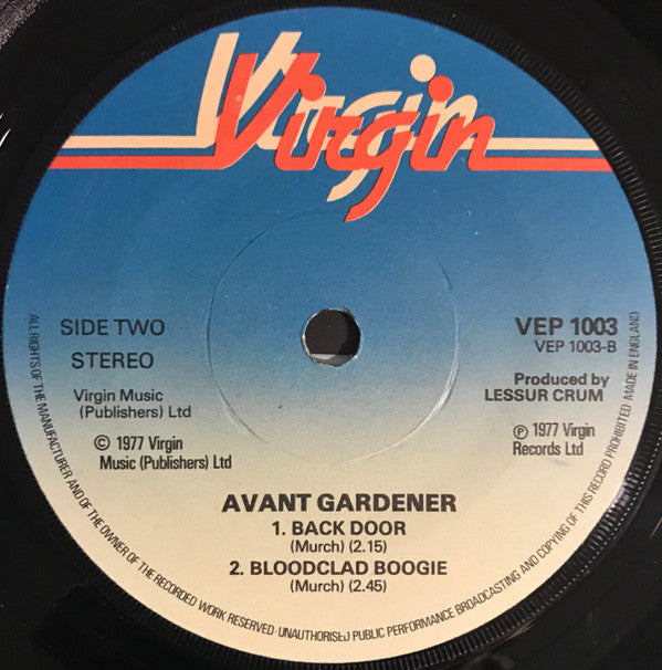 The Avant Gardeners : Gotta Turn Back (7", EP)