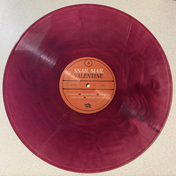 Snail Mail (2) : Valentine (LP, Album, Ltd, Red)