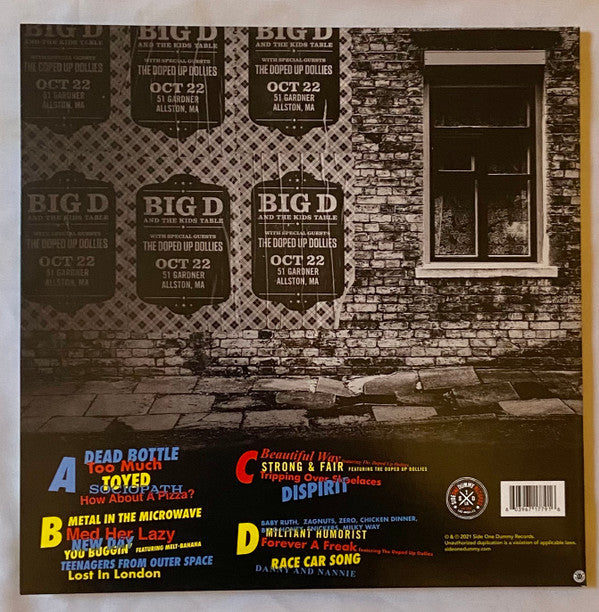 Big D And The Kids Table : Do Your Art (12",45 RPM,Album)