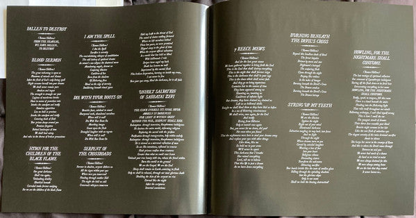 Integrity (2) : Howling, For The Nightmare Shall Consume (2x12", Album, Ltd, RP, Ora)