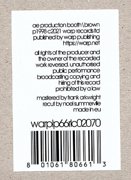 Autechre : LP5 (LP,Album,Reissue)