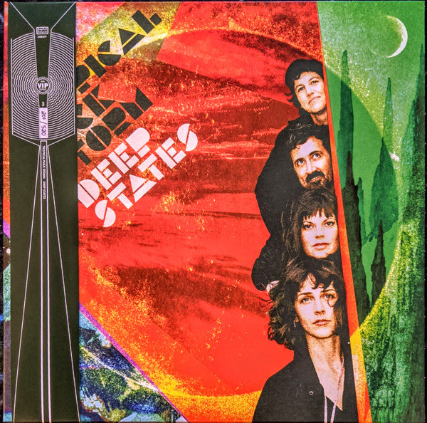 Tropical Fuck Storm : Deep States (LP, Album, Ltd, Tra + Flexi, 7", Yel + Ltd, Num, V)