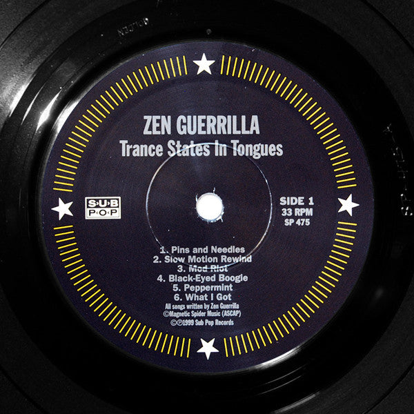 Zen Guerrilla : Trance States In Tongues (LP,Album)