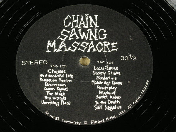 Plague (8) : Chain Sawng Massacre (LP,Album)