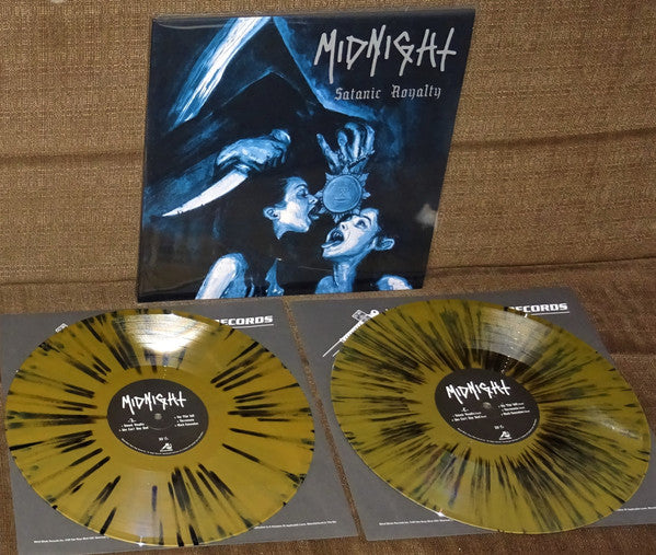 Midnight (9) : Satanic Royalty (LP, Album + LP, Comp + Ltd, Num, RE, Gol)