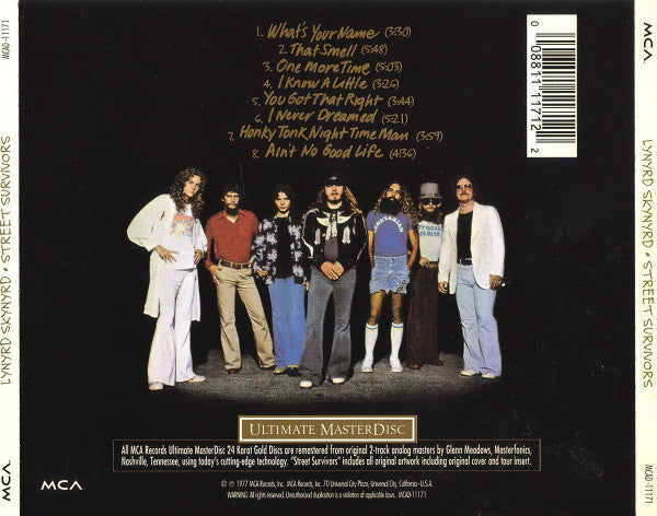Lynyrd Skynyrd : Street Survivors (CD, Album, RM, 24k)