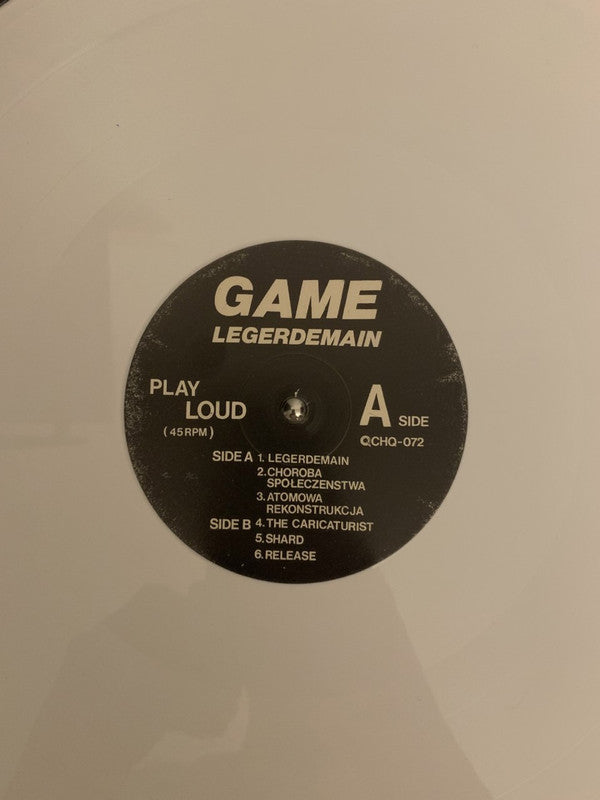 Game (14) : Legerdemain (12", EP, Whi)