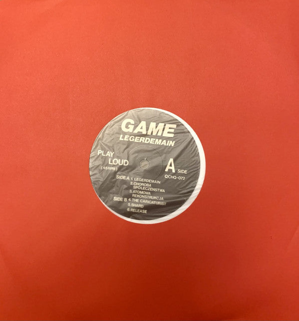 Game (14) : Legerdemain (12", EP, Whi)
