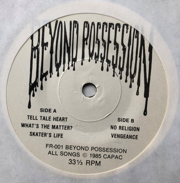 Beyond Possession : Tell Tale Heart (7",33 ⅓ RPM,Reissue)