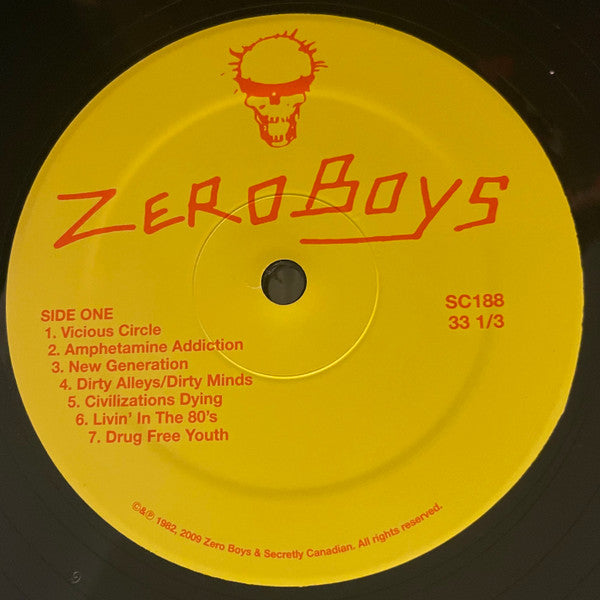 Zero Boys : Vicious Circle (LP,Album,Reissue,Remastered)
