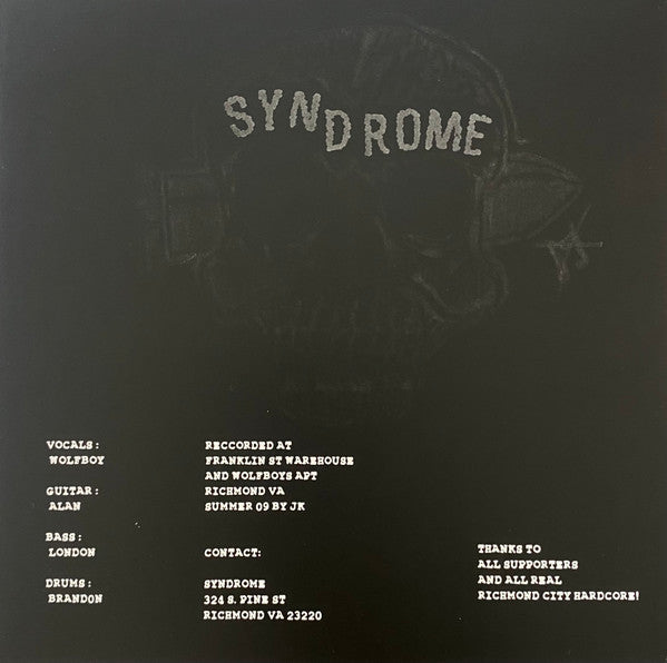 Syndrome (13) : Syndrome (7", EP, Ltd)