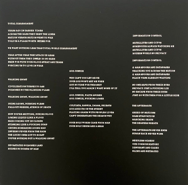 Syndrome (13) : Syndrome (7", EP, Ltd)