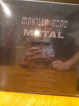 Manilla Road : Metal (LP,Album,Reissue)