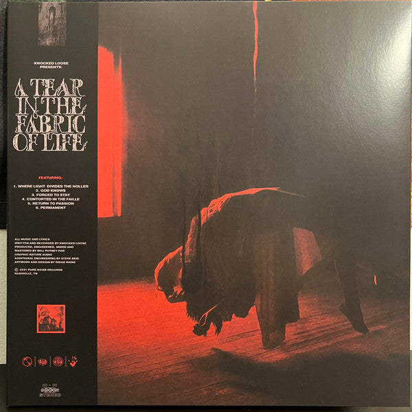 Knocked Loose : A Tear In The Fabric Of Life (12",Single Sided,EP,Etched)