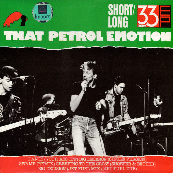 That Petrol Emotion : Short / Long 33 EP (EP,33 ⅓ RPM,12")