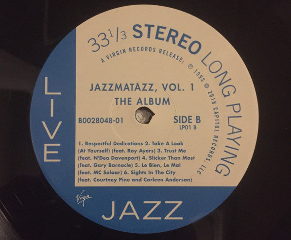 Guru : Jazzmatazz (Volume 1) (LP,Album,Reissue)