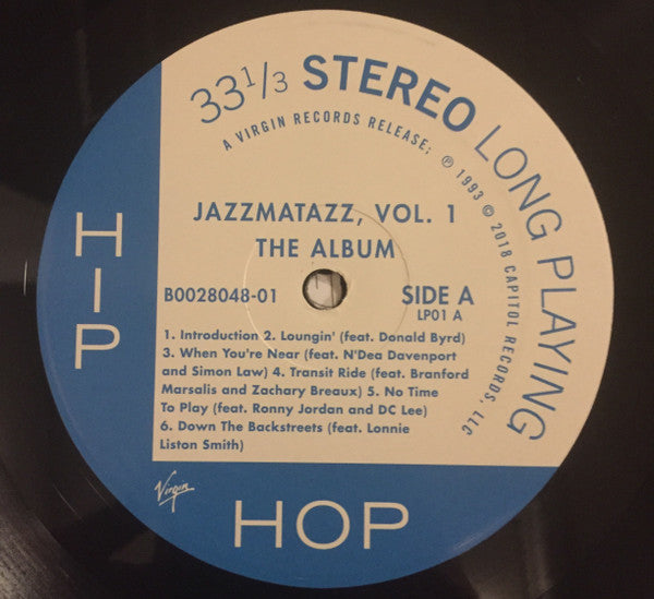 Guru : Jazzmatazz (Volume 1) (LP,Album,Reissue)