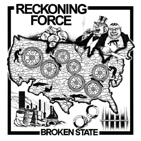 Reckoning Force (3) : Broken State (LP,45 RPM,Album)